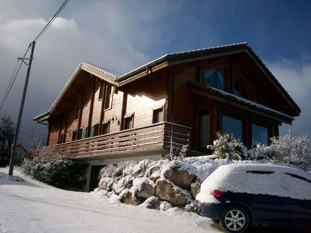 Chalet Les Aigles Saint-Sixt Exteriér fotografie